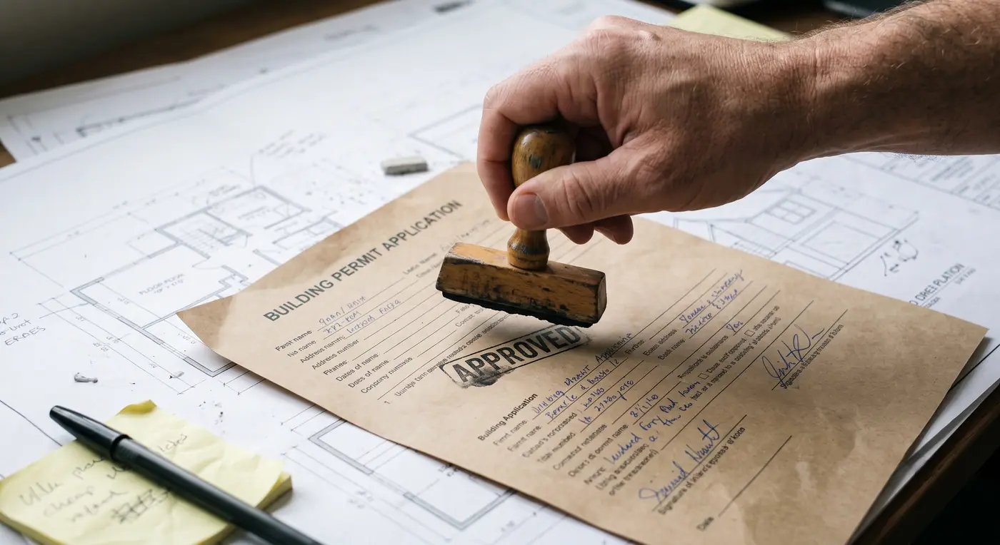 Permit submission and approval process