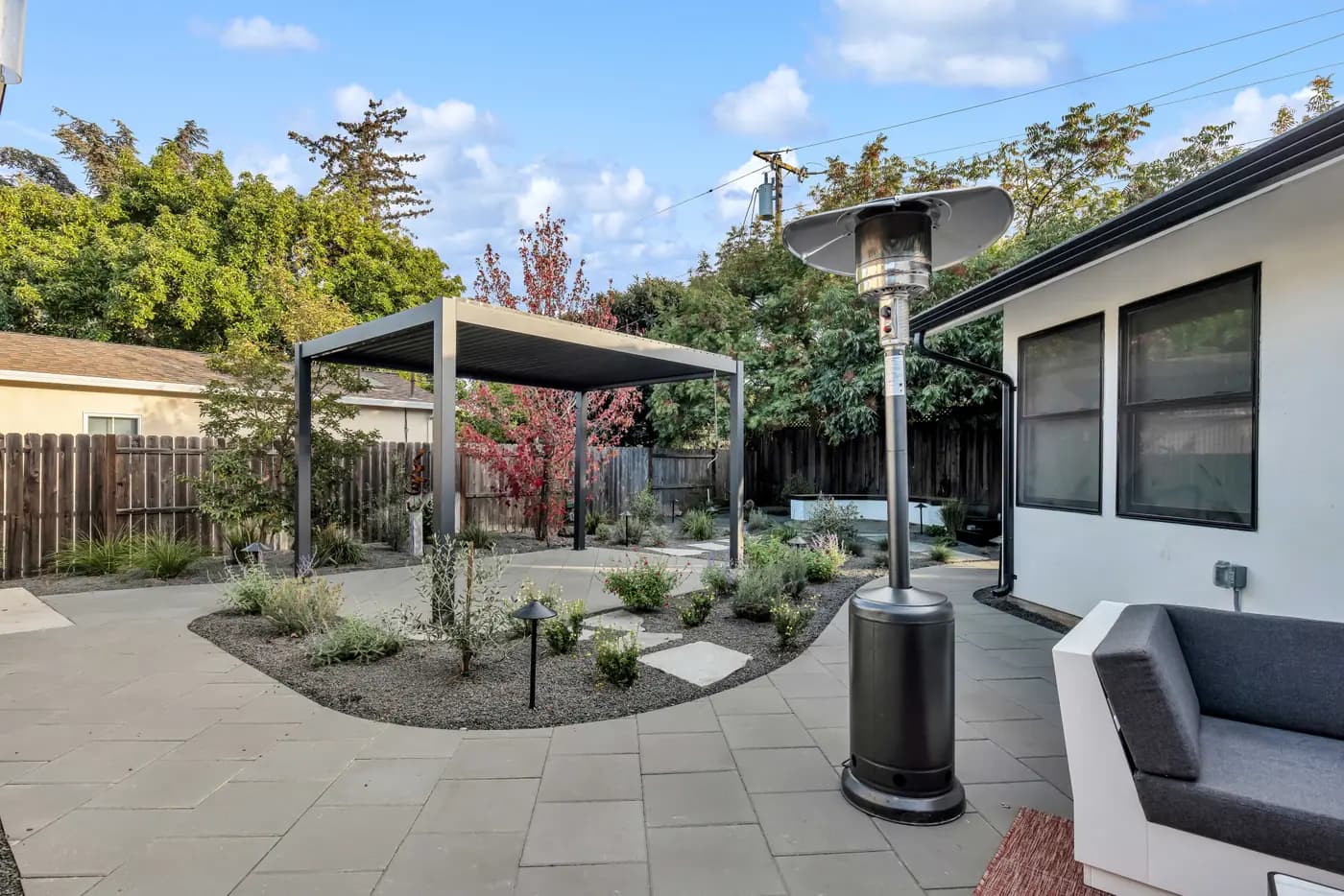 Backyard project for Marlene Darori, Sunnyvale, CA