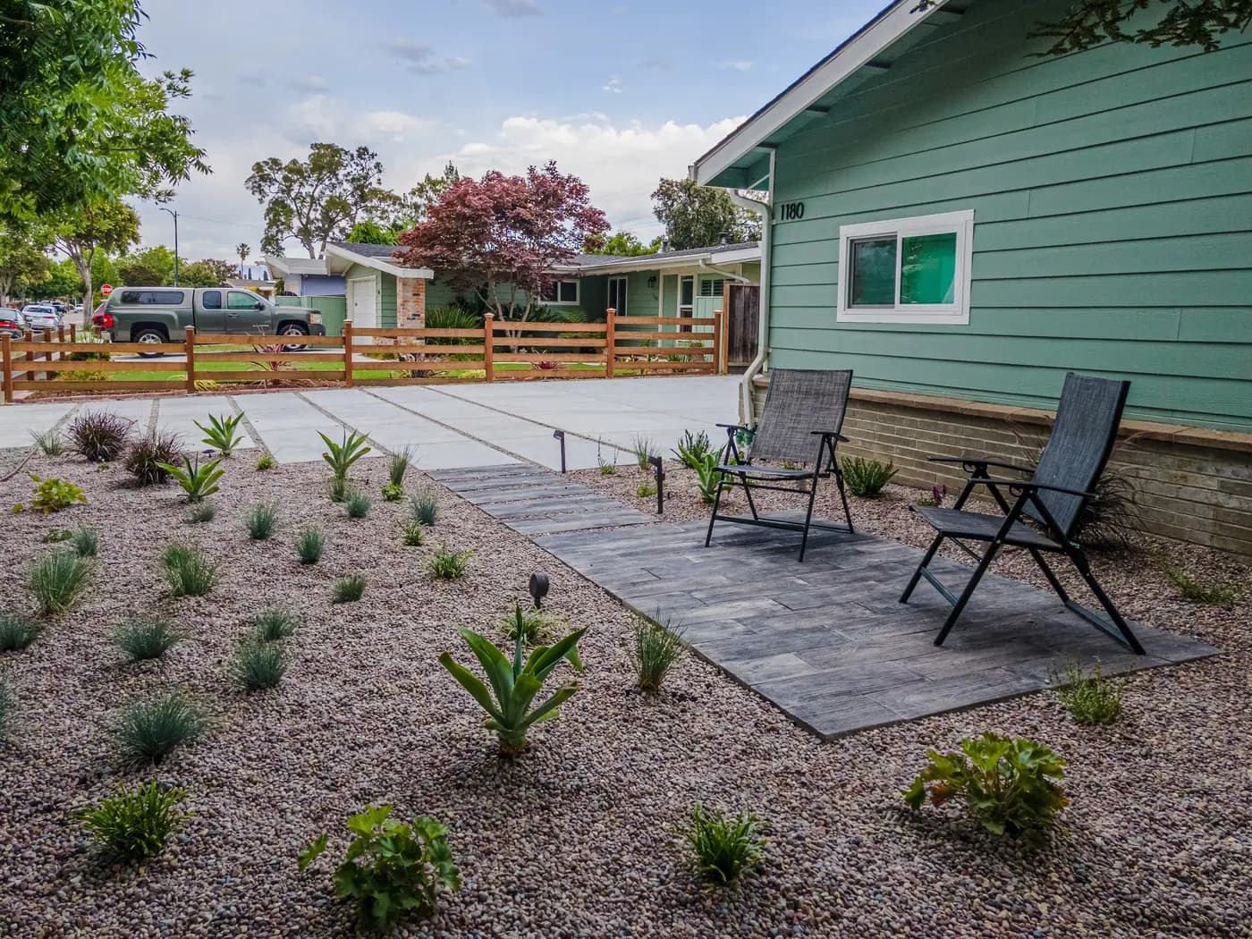 Backyard project for Nitzan Alfie, Palo Alto, CA